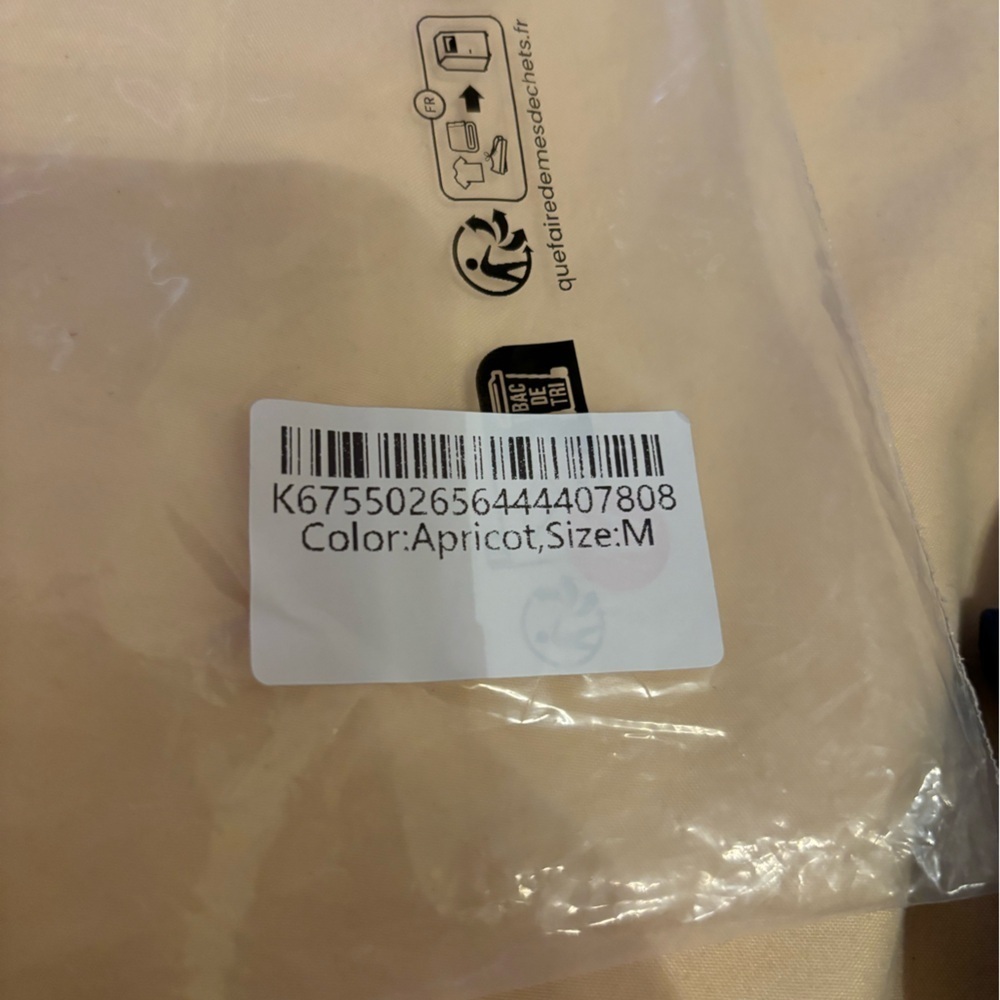 Beige Cotton and Linen Double-Breasted shirt - Picture 6 of 6